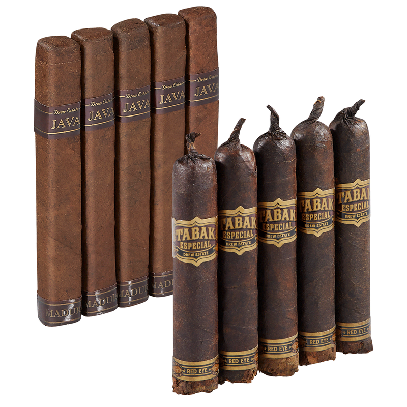 Double Down Tabak vs Java 10-Cigar Sampler