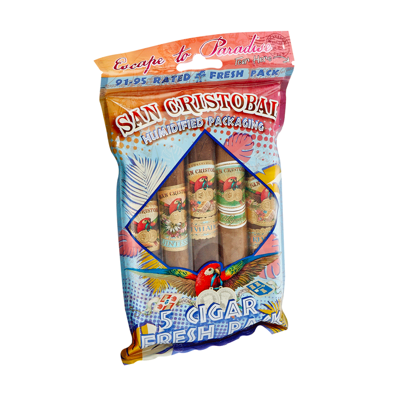 San Cristobal Fresh Packs Sampler 5-Cigar Sampler