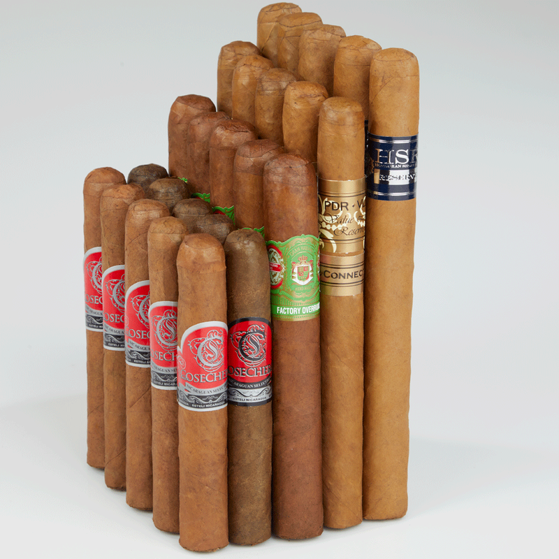 Smooth-Bodied 25-Cigar Sampler