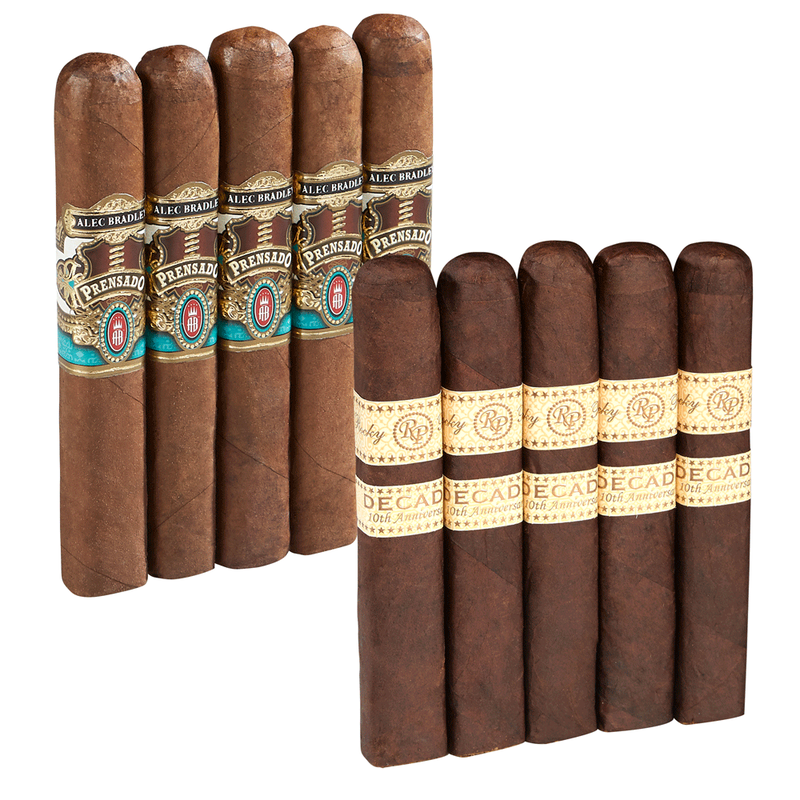 Double Down 95+ Rated Stunners Robusto 10-Cigar Sampler