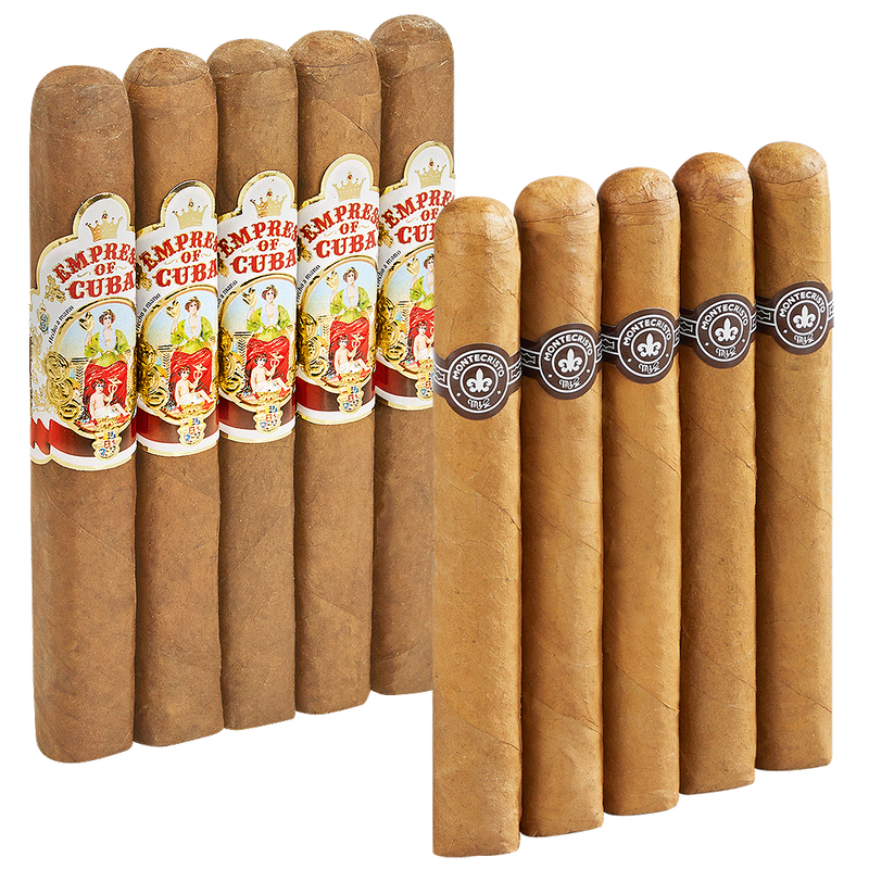 Double Down Connecticut Montecristo vs AJ Fernandez Toro 10-Cigar Sampler
