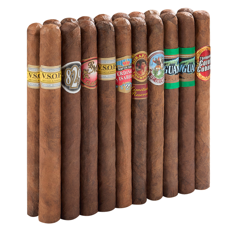 Ten Brand Selection Sampler Churchill 20-Cigar Sampler
