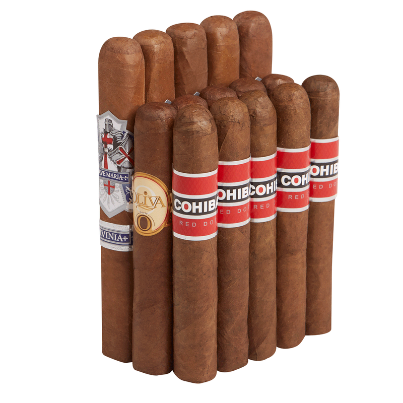 Creme de la Creme Sampler Robusto 15-Cigar Sampler