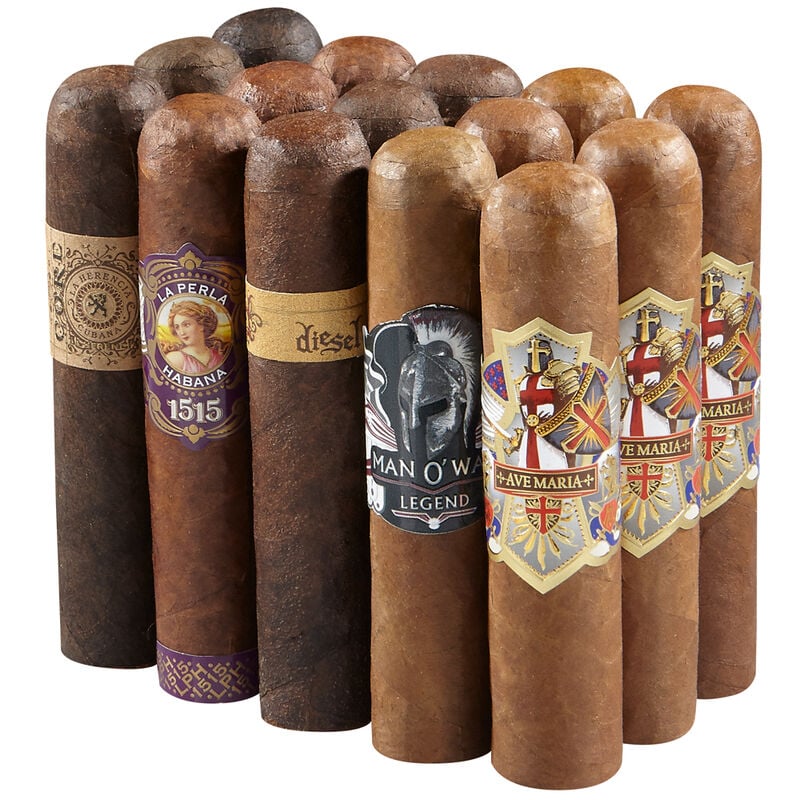 AJ Fernandez's Fat Camp Sampler 15-Cigar Sampler