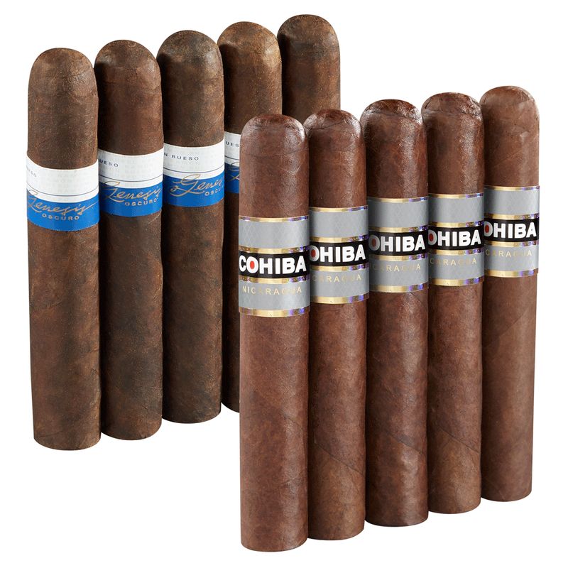 Double Down Outstanding Oscuros Toro 5 x 52 10-Cigar Sampler