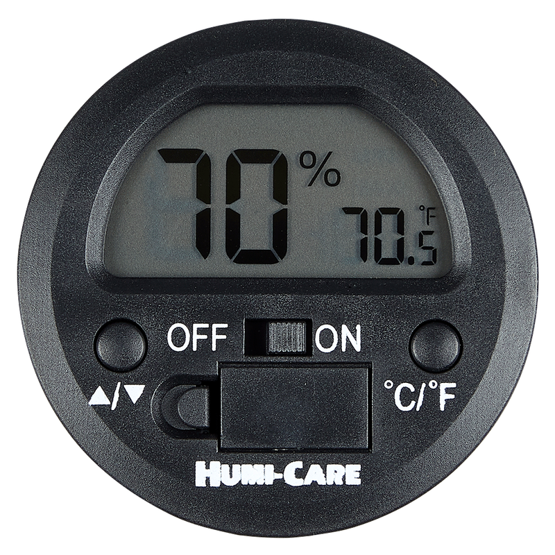 Humi-Care Black Ice Digital Hygrometer