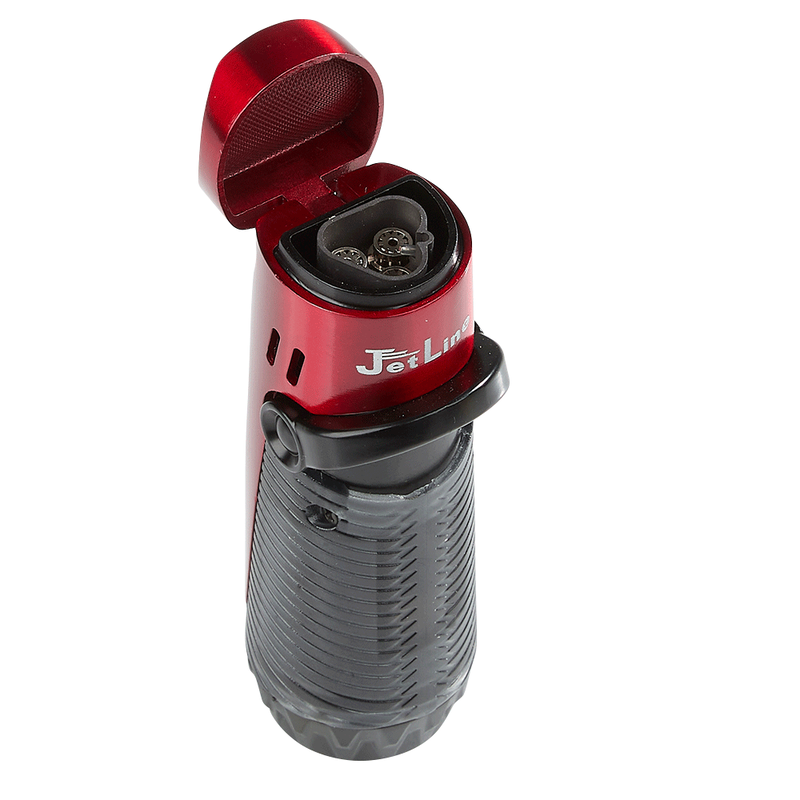 Jetline Regal Triple Torch Lighter Red