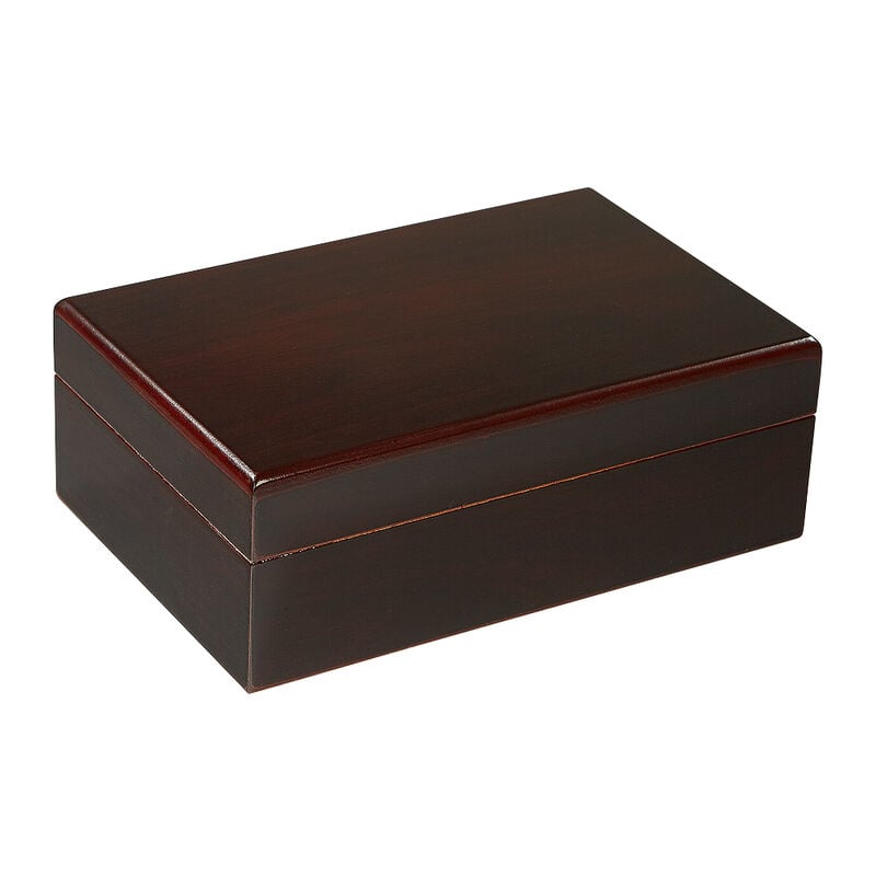 Executive Mahogany Travel Humidor 10 Cigar Capacity