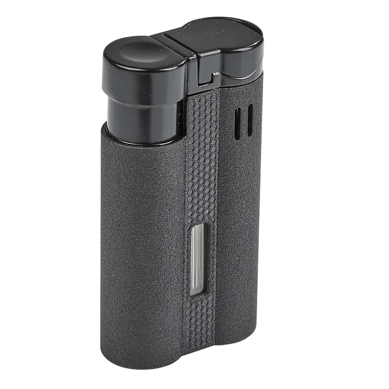 Vertigo Spyder Triple Torch Lighter Black
