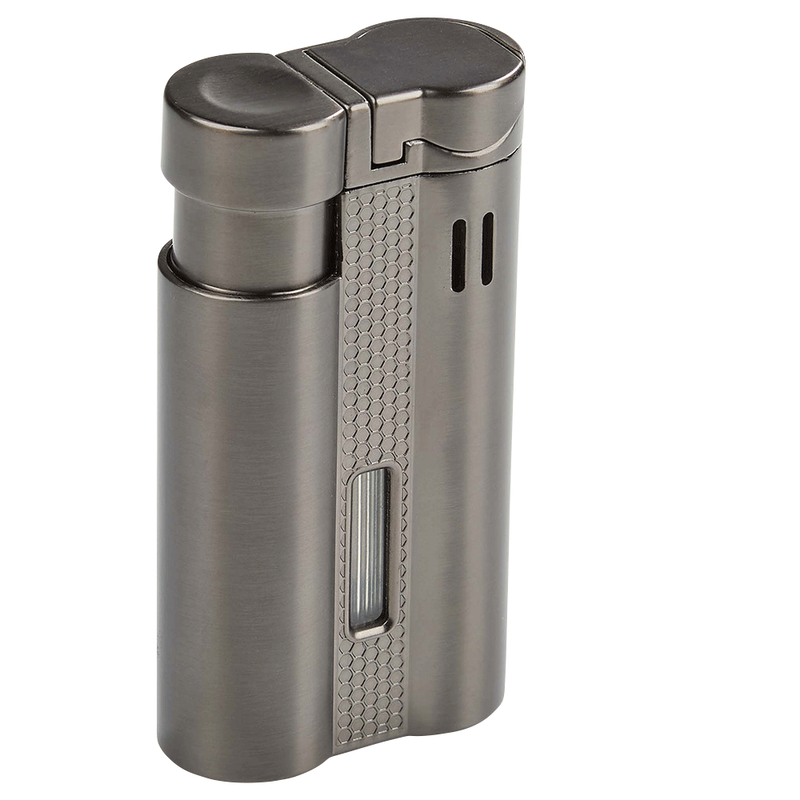 Vertigo Spyder Triple Torch Lighter Gun Metal