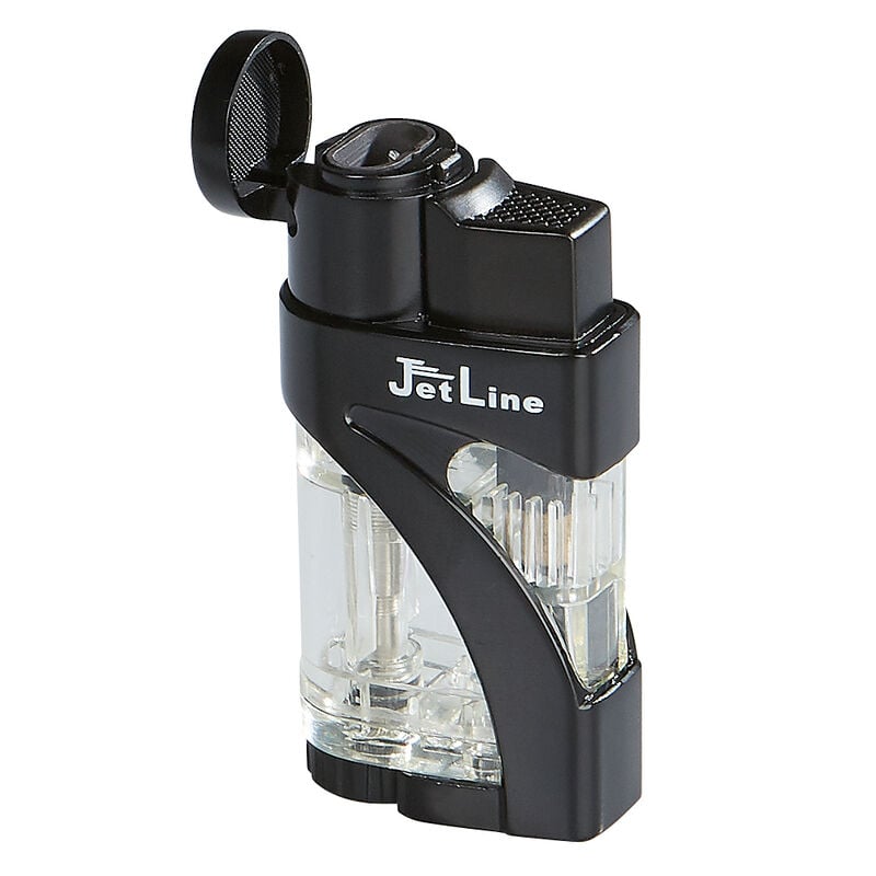 Jetline Phanthom Double Torch Lighter Black