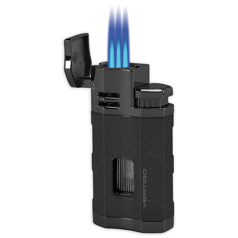 Vertigo Envoy Lighter Black Crackle
