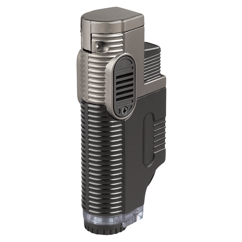 Ripple Triple Torch Lighter 2 x Gun Metal
