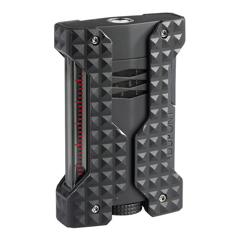 S.T. Dupont Windproof Defi Dual Flame Lighter Black