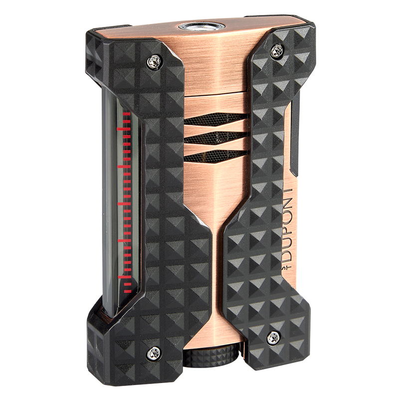 S.T. Dupont Windproof Defi Dual Flame Lighter Copper