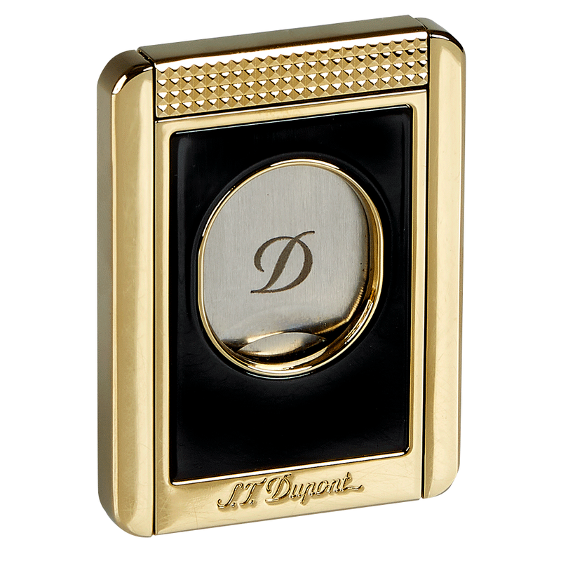 S.T. Dupont Cigar Cutter Stand Black/Gold