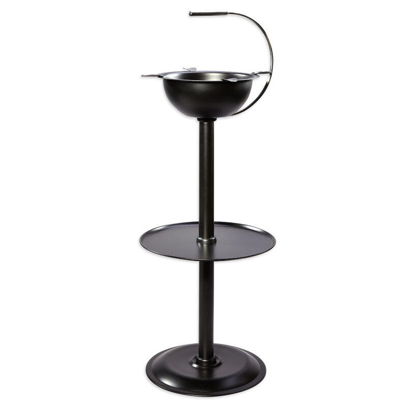 Stinky Floor Ashtray Black