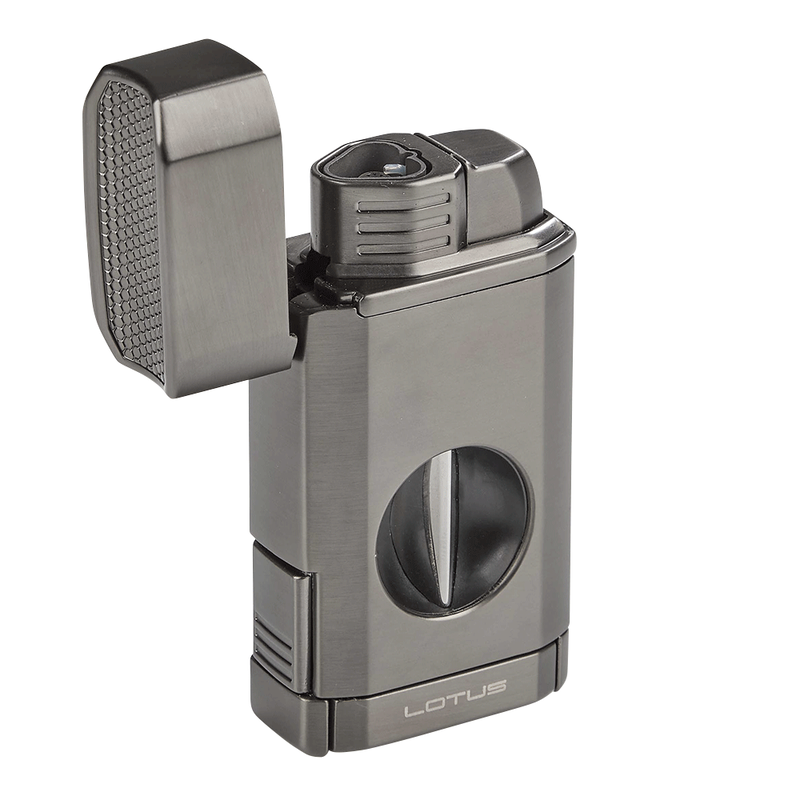 Lotus Rocket Triple Torch Lighter Gun Metal