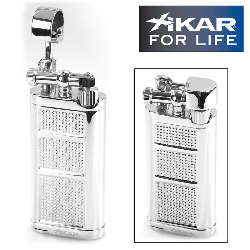 Xikar Pipeline Lighter Silver