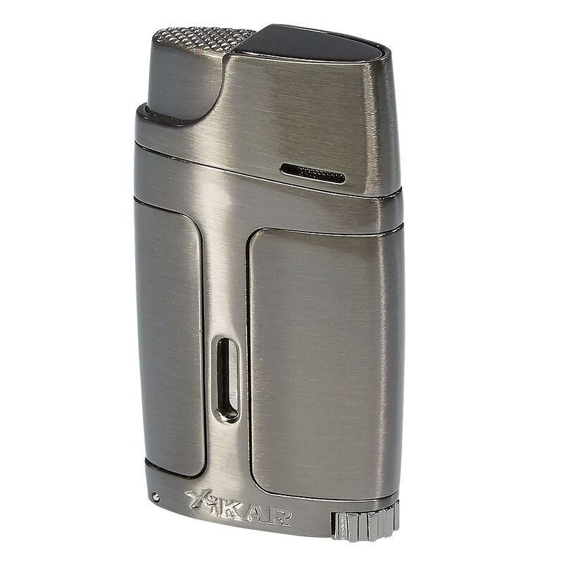 Xikar ELX Double Lighter Gun Metal 2