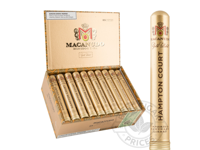 Macanudo Gold Label Hampton Court - 25 Cigars