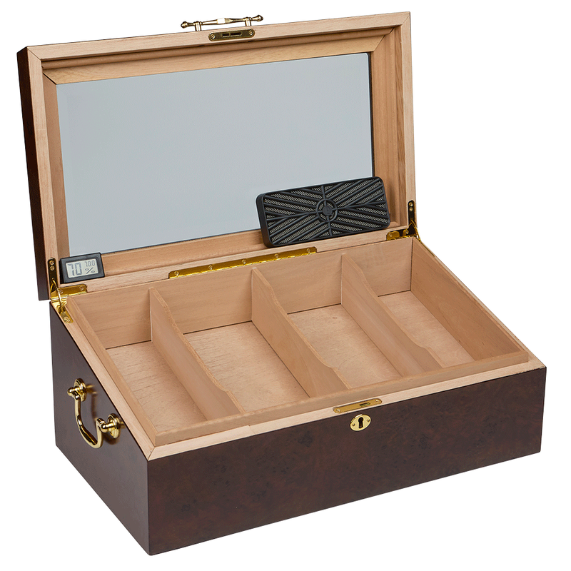 Spanish Cedar Wood Humidor 100 Cigar Capacity