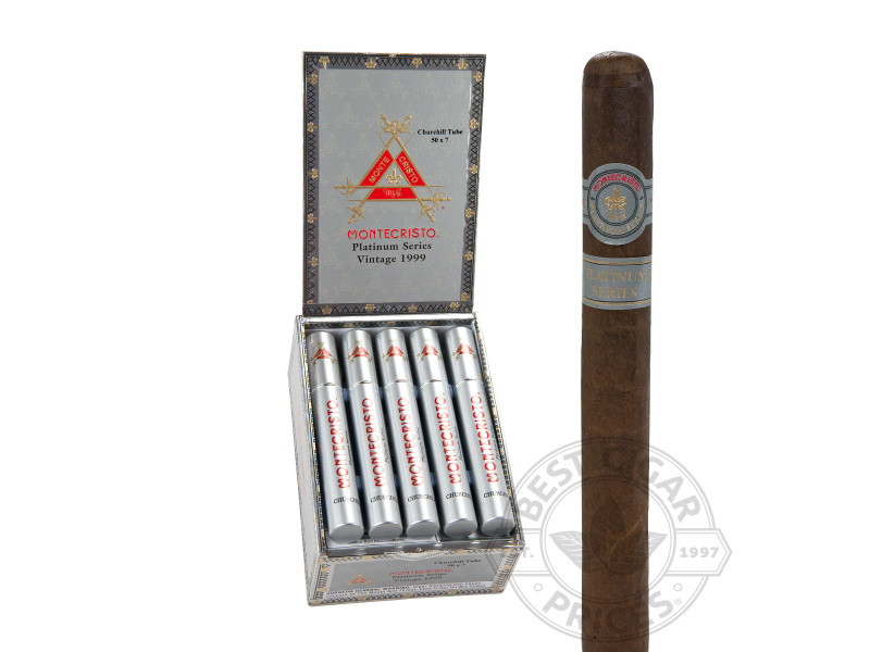 Montecristo Platinum Churchill Tubos - 15 Cigars