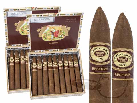 Romeo Y Julieta Reserve Belicoso - 54 Cigars