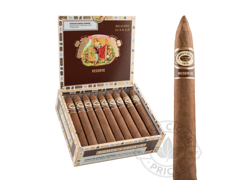 Romeo Y Julieta Reserve Belicoso - 27 Cigars