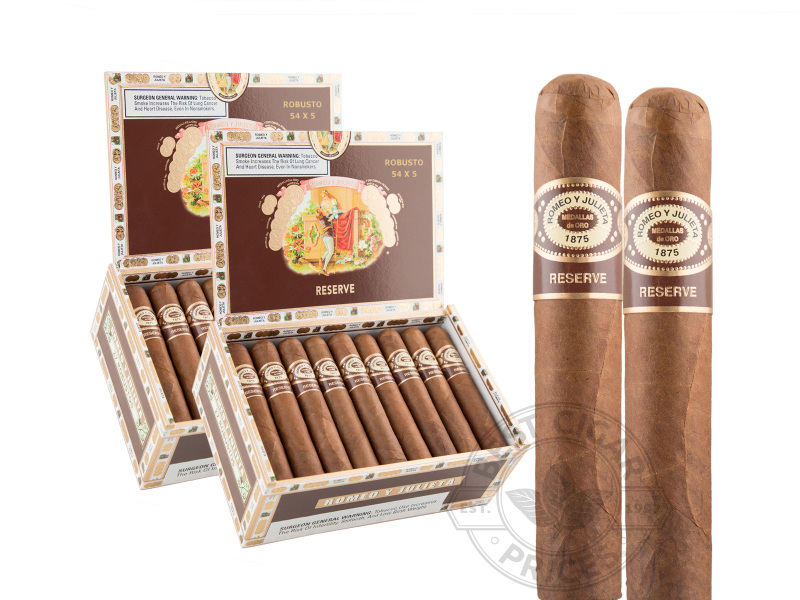 Romeo Y Julieta Reserve Robusto - 54 Cigars