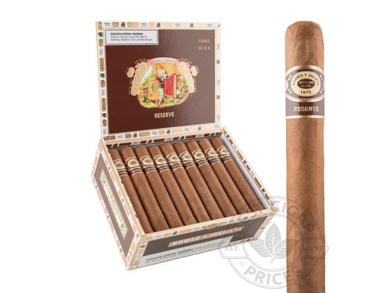 Romeo Y Julieta Reserve Toro - 27 Cigars