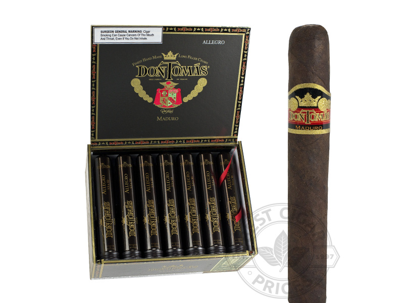 Don Tomas Clasico Allegro Tubos Maduro - 20 Cigars