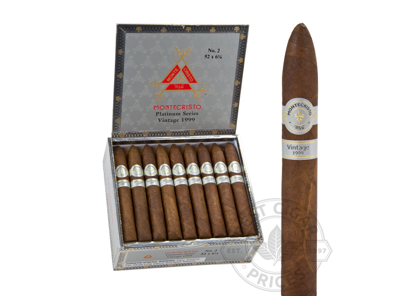 Montecristo Platinum Habana #2 Belicoso - 27 Cigars