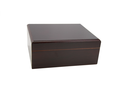 Capri Mahogany 25 Count Humidor - Box of 20