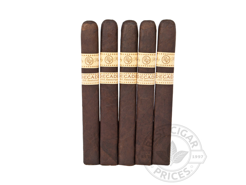Rocky Patel Decade Toro - 5 Cigars
