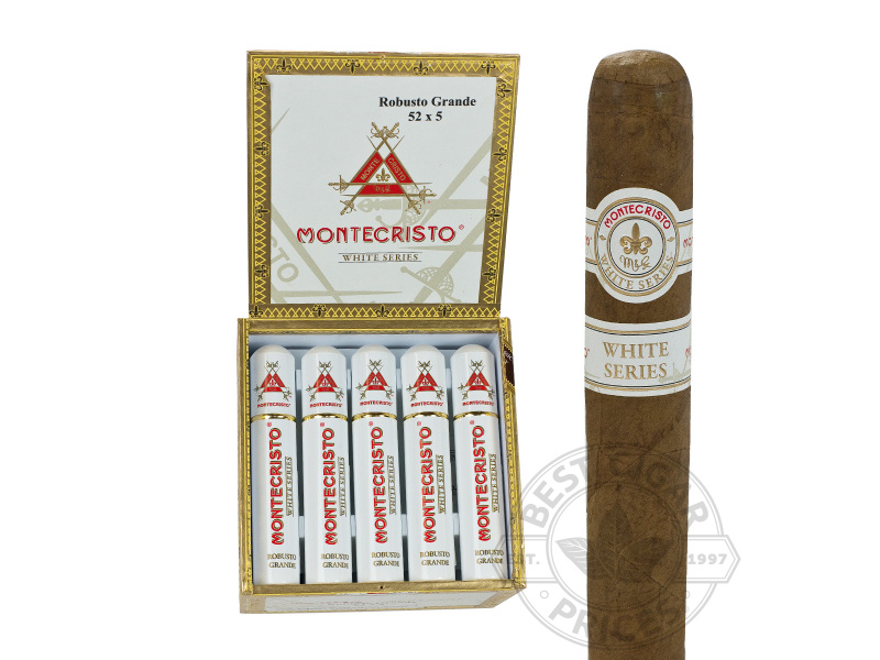 Montecristo White Label Robusto Grande Tubos - 15 Cigars