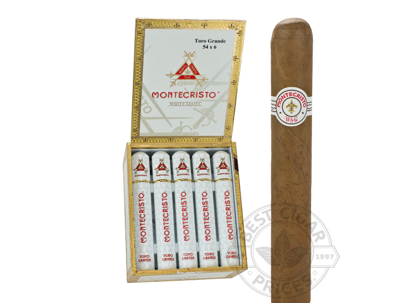 Montecristo White Label Toro Grande Tubos - 15 Cigars