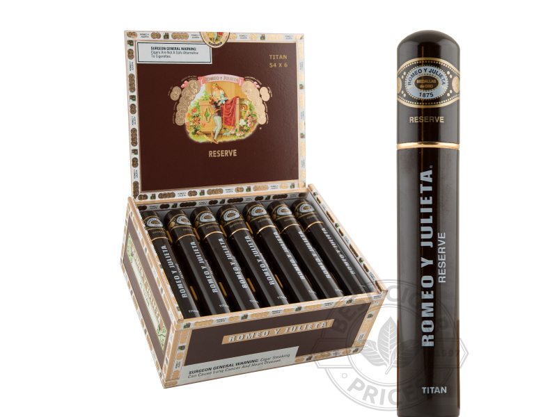 Romeo Y Julieta Reserve Titan Tubes - 21 Cigars