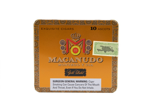 Macanudo Gold Label Ascot - Tin - 10 Total Cigars