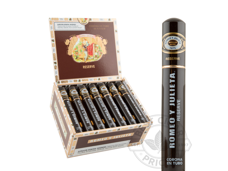 Romeo Y Julieta Reserve Corona En Tubo - 21 Cigars