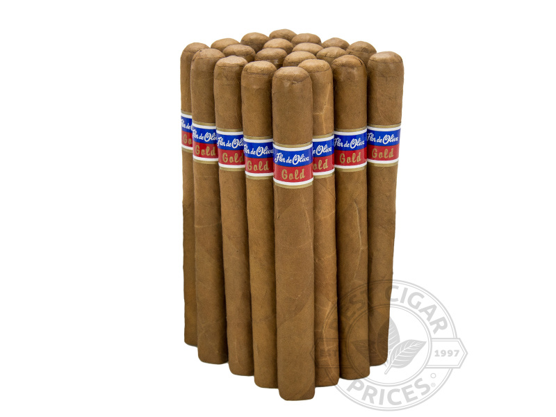 Flor De Oliva - Gold Churchill Connecticut - Bundle - 20 Total Cigars