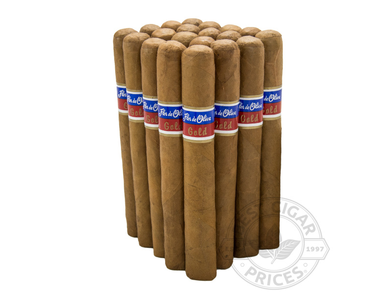 Flor De Oliva - Gold Toro Connecticut - Bundle - 20 Total Cigars