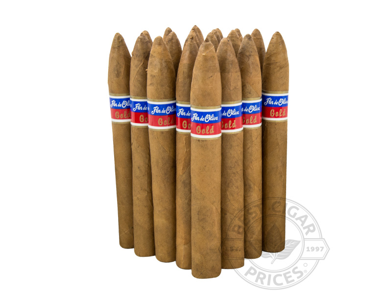 Flor De Oliva - Gold Torpedo Connecticut - Bundle - 20 Total Cigars