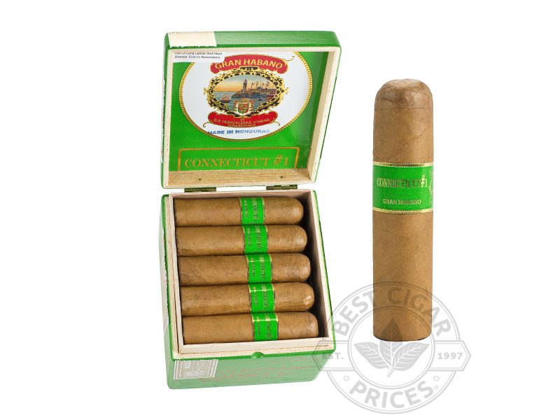 Gran Habano Shorty Robusto #1 Connecticut - 20 Cigars