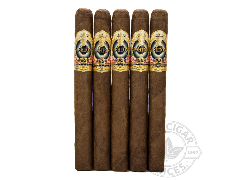 Ashton Estate Sun Grown (Esg) 20 Year Salute - 5 Cigars