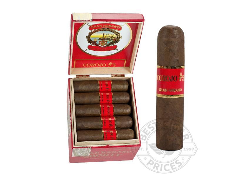 Gran Habano Shorty Robusto #5 Corojo - 20 Cigars