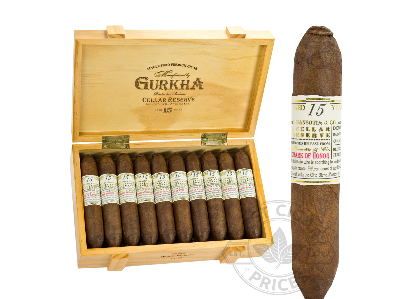 Gurkha Cellar Reserve 15 Year Solara Double Robusto - 20 Cigars