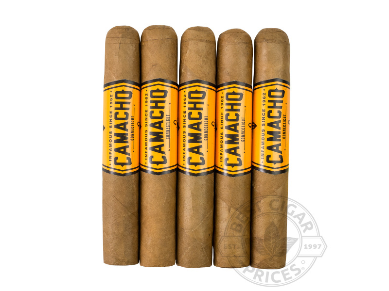 Camacho Connecticut Robusto - 5 Cigars