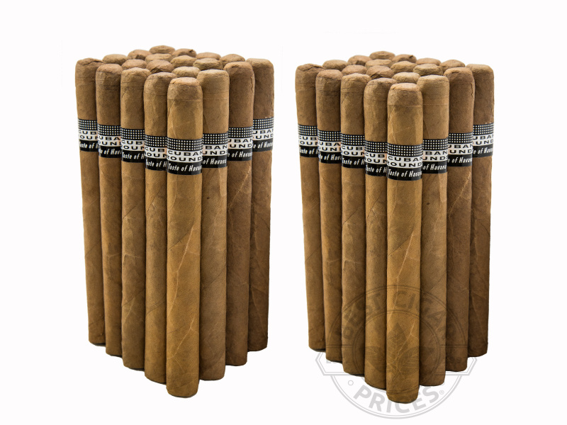 Cuban Rounds Churchill Natural Bundle - 40 Cigars