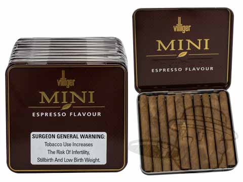 Villiger Mini Espresso - 100 Cigarillos